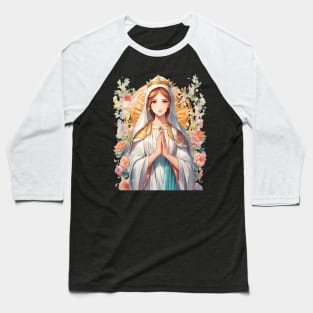 Immaculate Heart of Mary Baseball T-Shirt